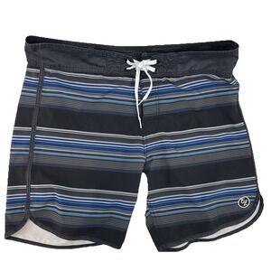 Ezekiel Board Shorts Swim Trunks Mens Fit Size 35 x 7.5" Drawstring Pocket